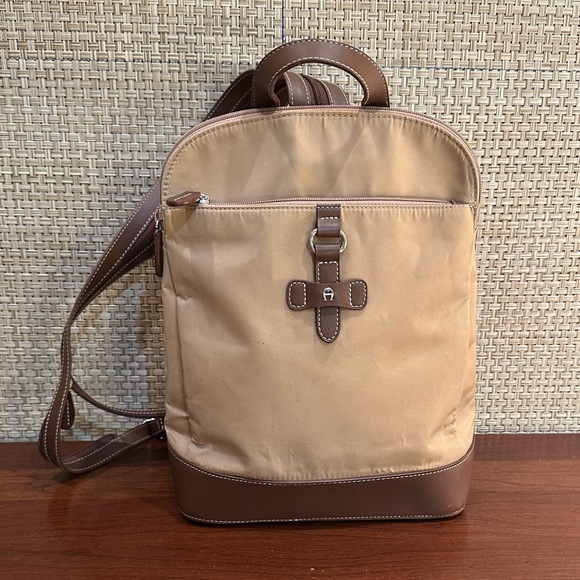 Etienne Aigner Bags Hpvtg 200s Etienne Aigner Tan Nylon Brown Faux